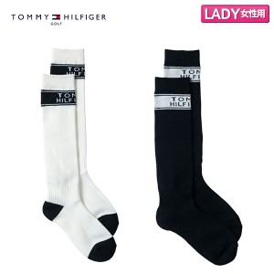 【レディース】トミーヒルフィガー ゴルフ THMB1F5F ハイソックス 靴下 TOMMY HILFIGER