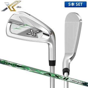 ダンロップ ゴルフ ゼクシオX エックス アイアンセット 5本組(6-P) Miyazaki AX-2 カーボンシャフト DUNLOP XXIO eks ミヤザキ【即納】