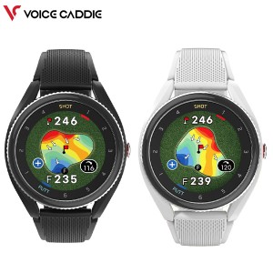 ボイスキャディ T9 腕時計型 GPSナビ ブラック,グレー VOICE CADDIE ゴルフ用距離計 距離測定器 距離計測機【即納】