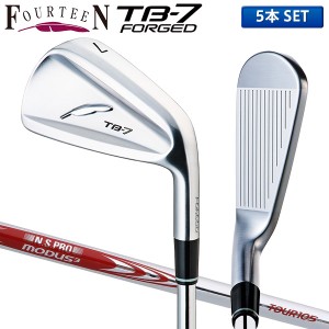 フォーティーン TB-7 フォージド アイアンセット 5本組(6-P) NSプロ モーダス3 TOUR105 スチールシャフト FOURTEEN FORGED【即納】