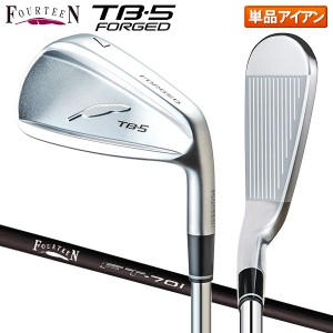 フォーティーン TB-5 FORGED アイアン単品 FT70i カーボンシャフト