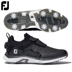 フットジョイ 51049 ハイパーフレックス コア ボア ゴルフシューズ ブラック×ホワイト FOOTJOY BOA【即納】