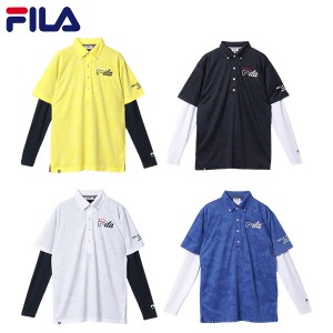 【送料無料/クリアランス】フィラ ゴルフ 743500 半袖 ポロシャツ インナーシャツ ゴルフウェア FILA【即納】