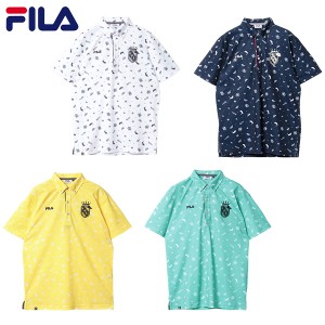 【送料無料/クリアランス】フィラ ゴルフ 743607 ガラ 半袖 ポロシャツ ゴルフウェア FILA【即納】