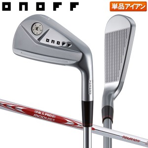 オノフ クロ フォージド 単品 アイアン N.S.PRO MODUS3 TOUR 105 スチールシャフト ONOFF KURO FORGED 黒