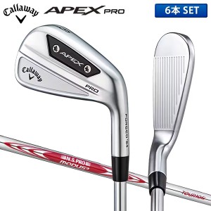 キャロウェイ ゴルフ エイペックス プロ アイアンセット 6本組(5-P) NSプロ MODUS3 TOUR105 スチールシャフト Callaway APEX PRO【即納】