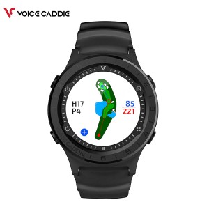ボイスキャディ ゴルフ A3 腕時計型 GPSナビ ブラック VOICE CADDIE ウォッチ型 ゴルフナビ ゴルフ用距離測定器【即納】