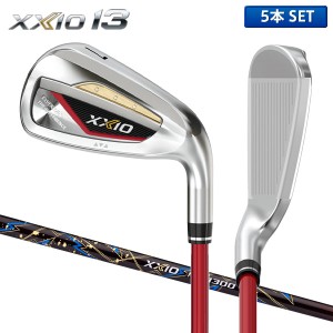 ダンロップ ゴルフ ゼクシオ13 レッド アイアンセット 5本組(6-P) ゼクシオ MP1300 カーボンシャフト DUNLOP XXIO13 ゼクシオサーティー