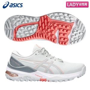 【レディース】アシックス 1112A050 GEL-KAYANO ACE 2 ゴルフシューズ グラシアグレー×グアバ(020) asics ゲルカヤノ