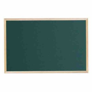 馬印 木枠ボード スチールグリーン黒板 900×600mm WOS23(支社倉庫発送品)