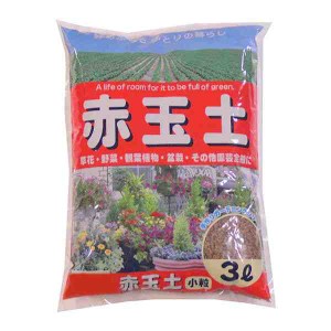 あかぎ園芸 赤玉土 小粒 3L 10袋 1010313(支社倉庫発送品)