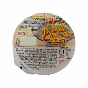 ナカキ食品 カップこんにゃくラーメンシリーズ 蒟蒻ラーメンとんこつ 12個セット×2ケース(支社倉庫発送品)