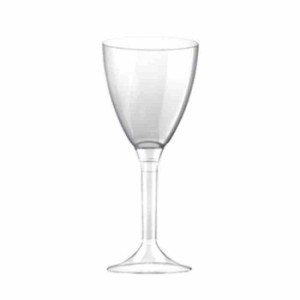 プラスチックワイングラス ディスプレイセット クリアー 8535