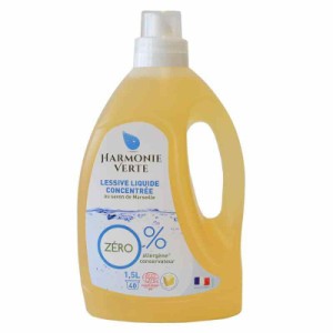 アルモニベルツ(HARMONIE VERTE)衣料用液体洗剤 1.5L 洗濯用洗剤 洗濯洗剤 オーガニック洗剤 無添加 エコ洗剤アルモニベルツ 単品