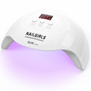 NAILGIRLS UV & LEDライト ネイルライト 36W ジェルネイルライト 硬化ライト ネイルドライヤーライト レジン硬化 ledネイルドライヤー US