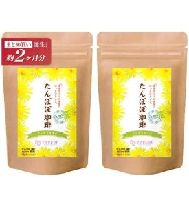ママセレクト 【公式】 たんぽぽコーヒー 3g×30包 ティーバッグ 国内焙煎 ノンカフェイン コーヒー 母乳育児 (【まとめ割】2袋)