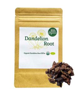 100%オーガニック ダンデライオン ルート/Dandelion Root タンポポ たんぽぽ コーヒー 蒲公英 鼓草 たんぽぽ根 お茶 ハーブティー 肝臓 