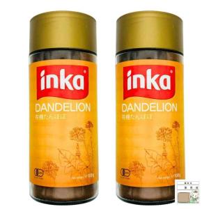 たんぽぽコーヒー inka 有機たんぽぽコーヒー オーガニック デカフェ 100g JAS認定 (2個)
