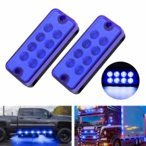 LED サイドマーカー トラック マーカー 軽トラ 小型 DC12V DC24V きやす 兼用 デコトラ ミニ マーカーランプ