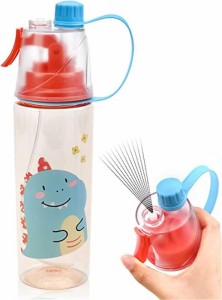 水筒 スポーツボトルドリンクミストミスト ドリンクボトル 水筒 噴霧 ウォーターボトル 600ml ボトル ウォーターボトル プラスチック ポ