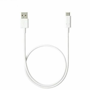 NTTドコモ 【NTTドコモ純正】0.5m［USB-A ⇔ USB-C］ケーブル 充電・転送 ホワイト