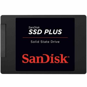 【 サンディスク 正規品 】 SanDisk 内蔵 2.5インチ SSD / SSD Plus 480GB / SATA3.0 / 3年 / SDSSDA-480G-G26