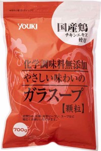 ユウキ食品 ユウキ 化学調味料無添加のガラスープ 130g (700g)