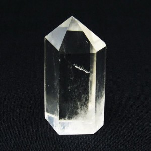 水晶 六角柱 水晶ポイント 原石 一点物 142-6232