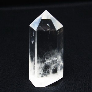 水晶 六角柱 水晶ポイント 原石 一点物 142-6272