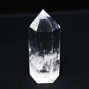 水晶 六角柱 水晶ポイント 原石 一点物 142-6289
