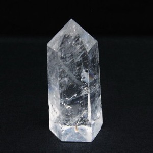 水晶 六角柱 水晶 ポイント 一点物 142-6938