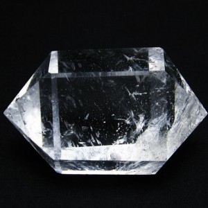 水晶 六角柱 ダブルポイント 原石 ポイント 一点物 142-7968