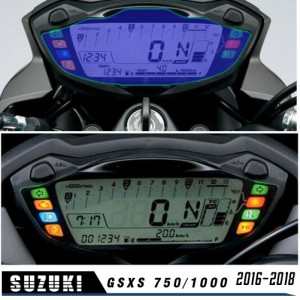 スズキGSXS GSX-S用スクリーンプロテクター750 GSX-S 100016 750/1000 17 18スピードメーターステッカー