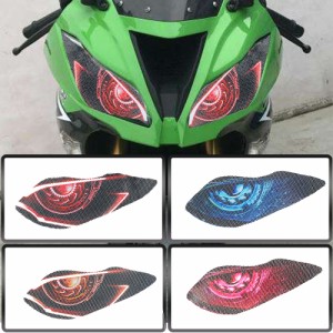 Jdsoon-バイク用ステッカー ヘッドライト用ボディステッカー カワサキZX-6R zx6rzx 6r 2009-2018用アクセサリー