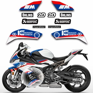 バイクフロントリア用3DステッカーBMW S1000RRS1000RR201920202021用ステッカー