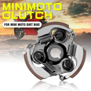 バイク用遠心クラッチ2ストローク47CC49CCMINI MOTOダートバイクATVクワッド用3スプリング75MM