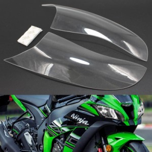 ヘッドライトレンズ カワサキ ZX10R ZX 10R 2016-2018 バイクパーツ 部品 互換品 カスタム アクセサリー