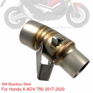 ホンダ2020/X-ADV XADV750バイク 二輪用マフラーアダプターフロント/センターマニホールドエキゾーストマニホールド