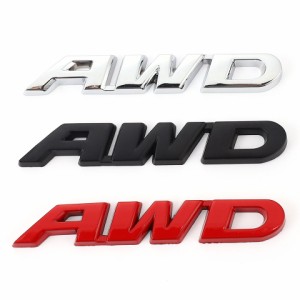 ロゴ付き3Dメタルステッカー フォルクスワーゲンホンダ ホンダ フォード アウディベンディ BMW 浮きブランド GMC マツダ SUVロゴ