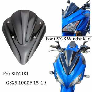 スズキ用フロントガラスGSX-S GSXS1000/F2015-2019GSXS1000フロントウィンドデフレクター