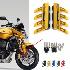 ホンダCB600F CB 600Fホーネット600バイク 二輪マッドガードフロントフォークプロテクターガードブロックフロントフェンダースライダーア