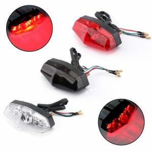 ABS LED 赤 12 V ブレーキリアテールライトランプ汎用 ライト バイクパーツ 交換用パーツ 互換品 カスタム