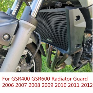 スズキ GSR 400/600 GSR400 GSR600 2006-2012 07 08 09 10 11 バイクアクセサリーラジエーターガードプロテクターグリルグリルカバー