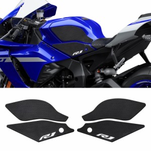 ヤマハ YZF R1 R1M YZFR1 2020 - 2021 バイク 滑り止めサイド燃料タンクステッカー防水パッドラバーステッカータンクパッド