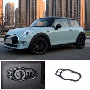 BMW MINI F55/F56/F57用1ピースカーボンスイッチステッカー用アクセサリー