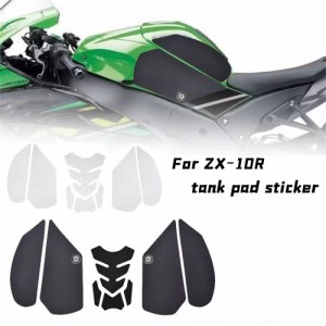 サイド燃料タンクサイドタンクパッドステッカーニーグリップパッドカワサキニンジャZX-10R 2011-2023 2018