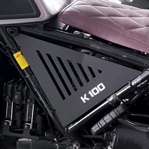 BMW K75 k100用装飾保護カバー サイドフェアリングカバー アルミニウムサイドカバー 装飾アクセサリー