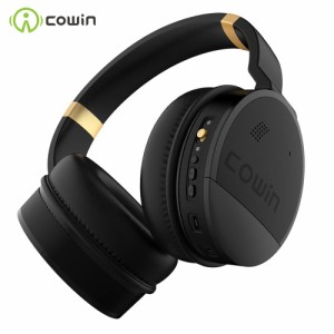 COWIN-BLUETOOTH付きワイヤレスヘッドセット アクティブノイズキャンセリング 重低音 マイク付き 電話用 E8