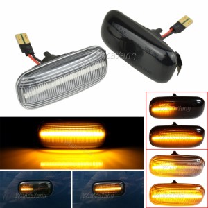 ダイナミック LED サイドコーナーライトウィンカーフェンダー連続 アウディ A3 S3 8P A4 S4 RS4 B6 B7 A6 S6 RS6 C5 C7