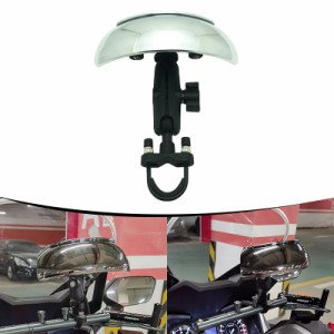 ホンダ用バイク 二輪ミラーベネリホンダ用ハンドルバーミラー22?28MM180度ブラインドスポットワイドミラーリアミラー